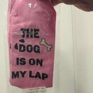 Pink Dog Socks